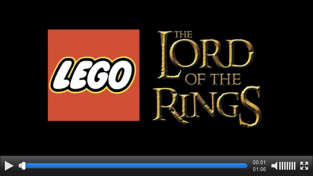 Video of LEGO “Lord of the Rings” at NYC Toy Fair
