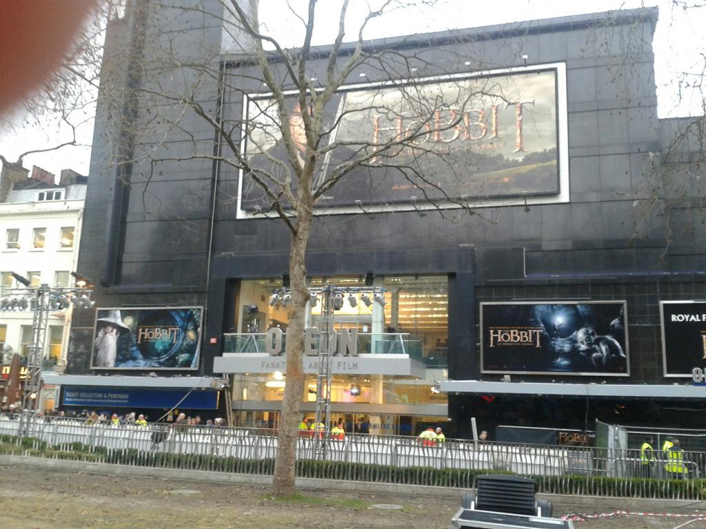 At the London Premiere of The Hobbit!
