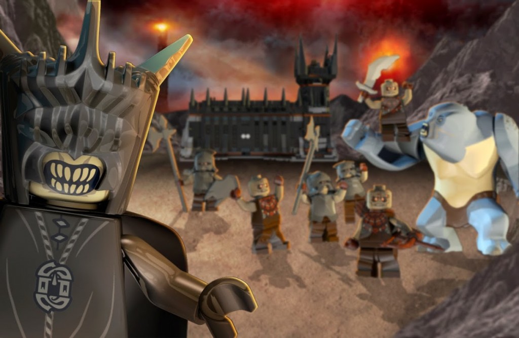 lego battle at the black gate