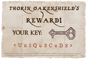 WETA Hobbit Chronicles Reward