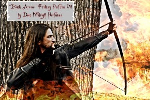 The "Black Arrow" perfume inspired by Bard the Bowman