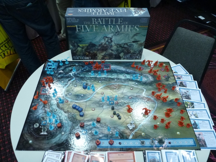 アナログ】 ボードゲーム) The Battle of Five Armies ップゲーム