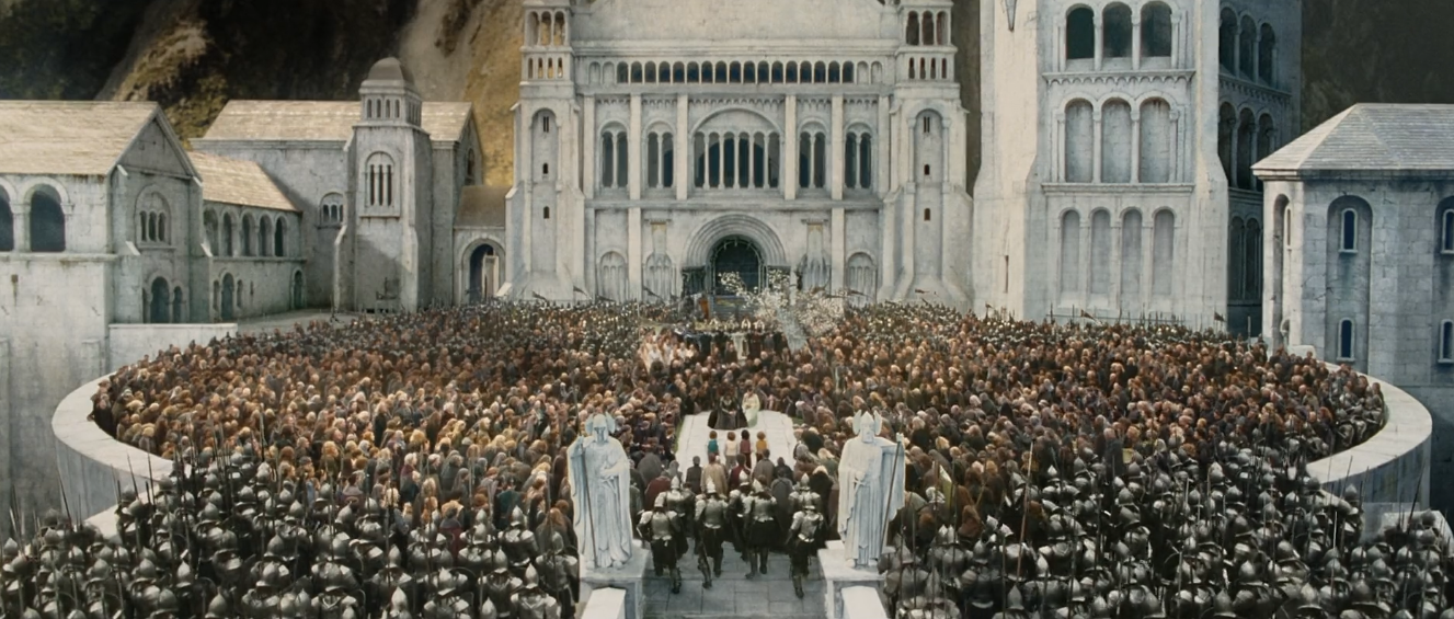 LOTR - Aragorn's coronation