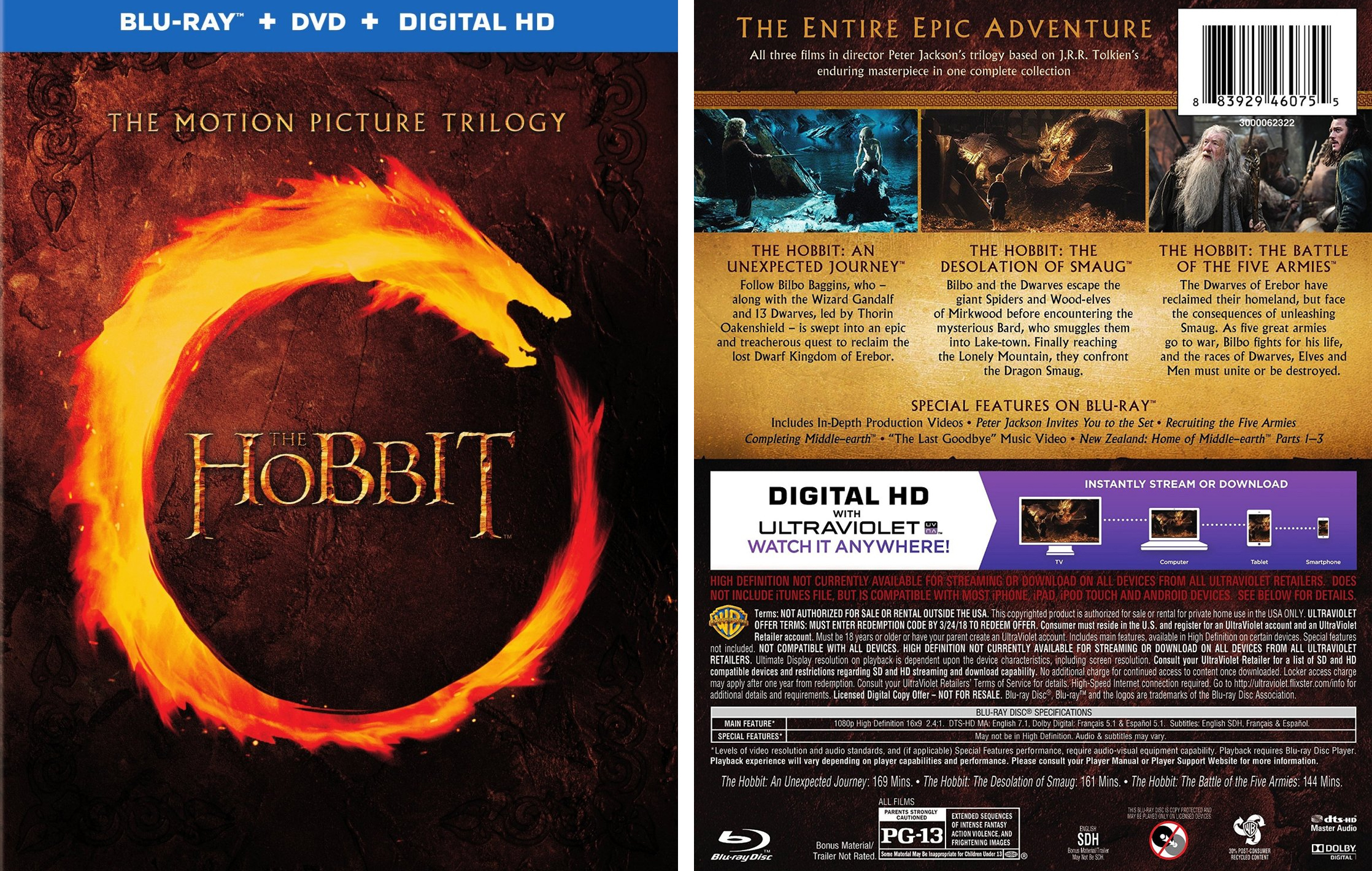 Hobbit dvd