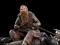 Gimli the Dwarf on Uruk-hai Statue Available from Weta Workshop